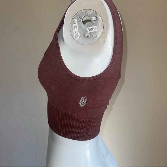 NWOT Free People square neck crop top - Picture 5 of 5